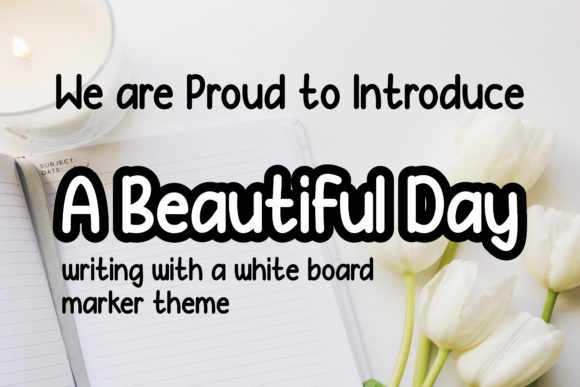 A Beautiful Day Font for Scroll-Stopping Social Graphics