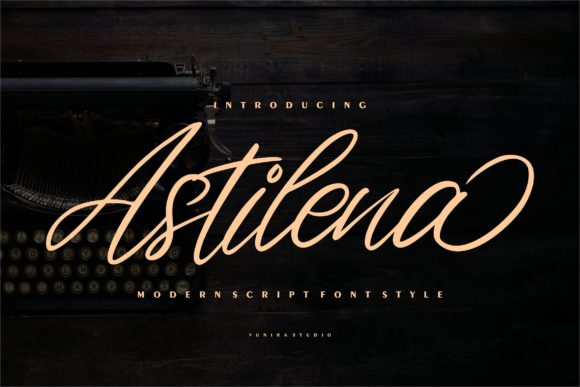 Astilena: The Elegant Script Handwritten Font for Editorial Design