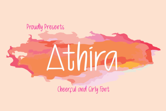 Athira Typeface for Elegant Editorial Design