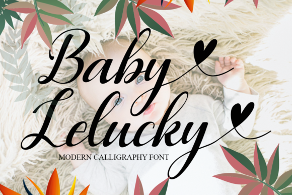Baby Lelucky: A Handwritten Font for Editorial Design