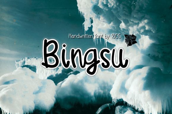 Bingsu: A Casual Handwritten Font for Web Design