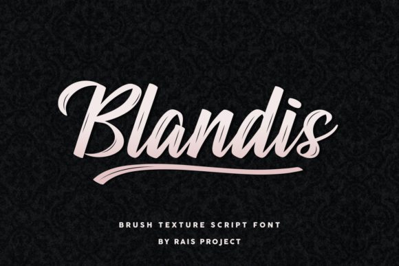 Blandis Font: Bold Script for Headlines