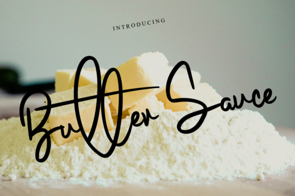 Butter Sauce Font Review for Campaign Design