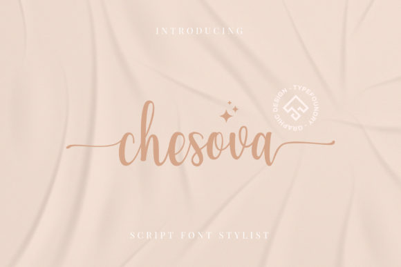 Chesova Font Review for Handmade Sellers