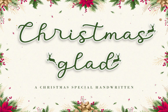 Christmas Glad Font for Elegant Branding