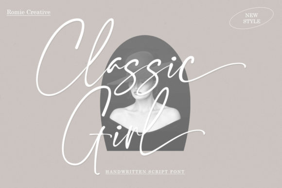 Classic Girl: An Elegant Script Font for Editorial Design