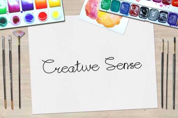 Creative Sense: A Sweet Handwritten Font for Campaigns