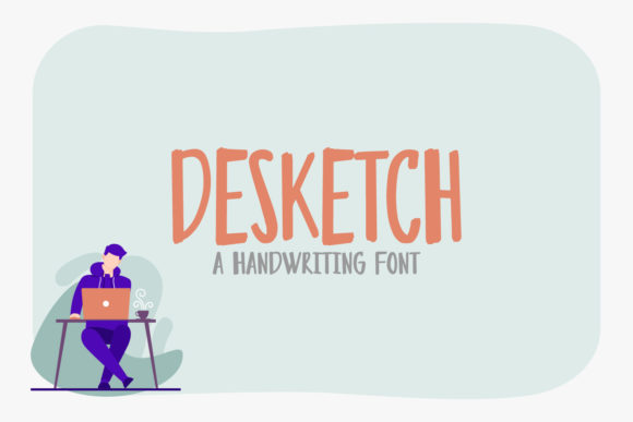 Desketch: A Casual Handwritten Font for Web Design