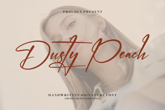 Dusty Peach Font for Elegant Web Design