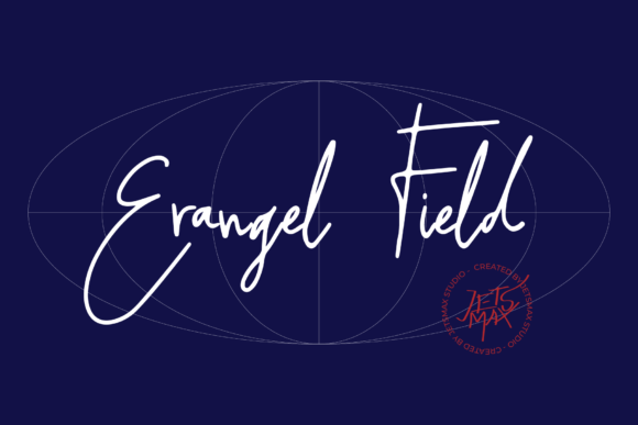Erangel Field Font for Elegant Campaign Design