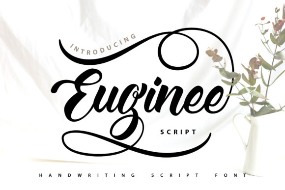 Euginee: A Calligraphy Font for Modern Web Design