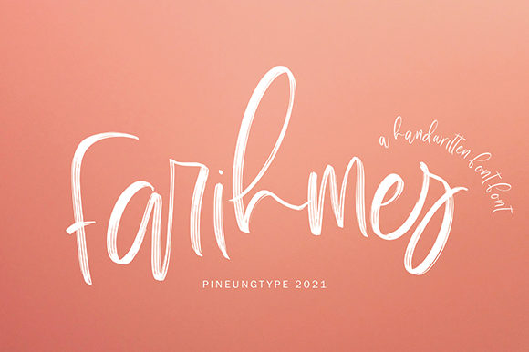 Fahrimes: The Script Handwritten Font for Luxury Branding