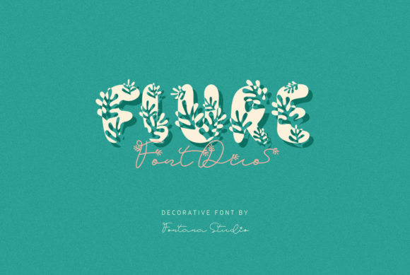 Flure: An Elegant Script Font for Editorial Design