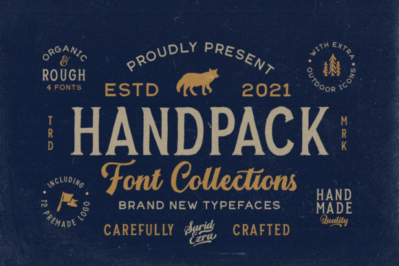 Handpack Font for Modern Web Design