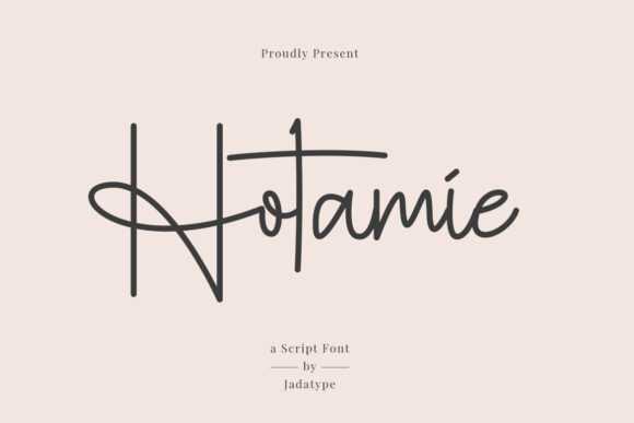 Hotamie Typeface for High-Impact Campaigns