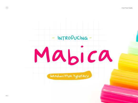 Mabica Font Review: A Playful Handwritten Script for Designers