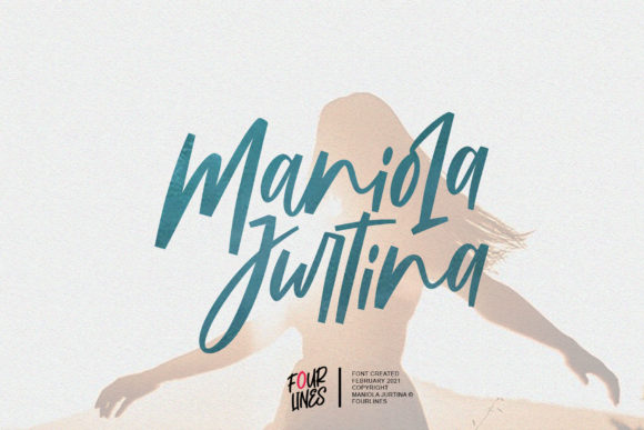 Maniola Jurtina Typeface for Digital Design