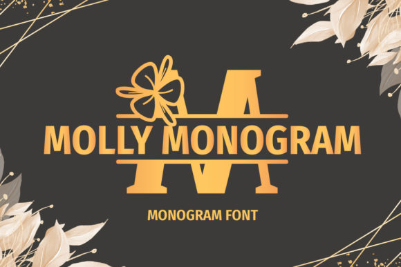 Molly Monogram: The Elegant Handwritten Typeface for Modern Brands