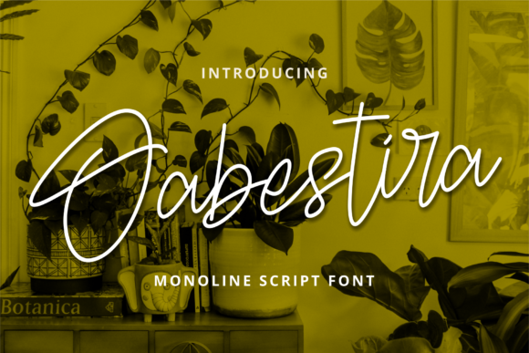 Oabestira: A Timeless Script Font for Editorial Design