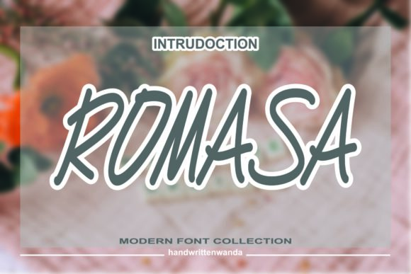 Romasa Typeface for Modern Branding