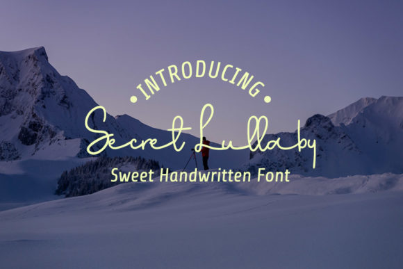 Secret Lullaby Font: The Ultimate Minimal Script for Designers