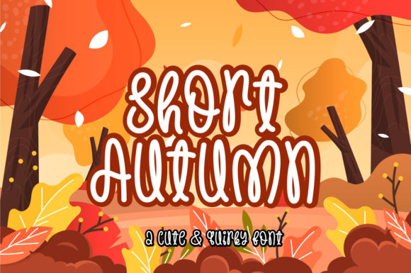 Short Autumn Font: A Quirky Script for Designers