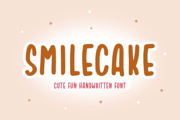 Smilecake Cute: A Playful Script Handwritten Font for Brands