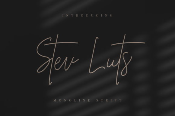 Stev Luts Font Review for Makers