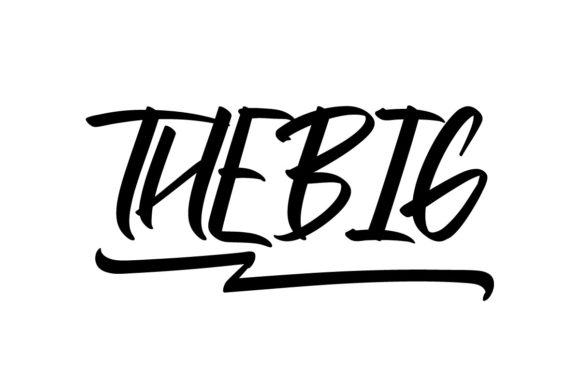 The Big Brush Font for Handmade Branding